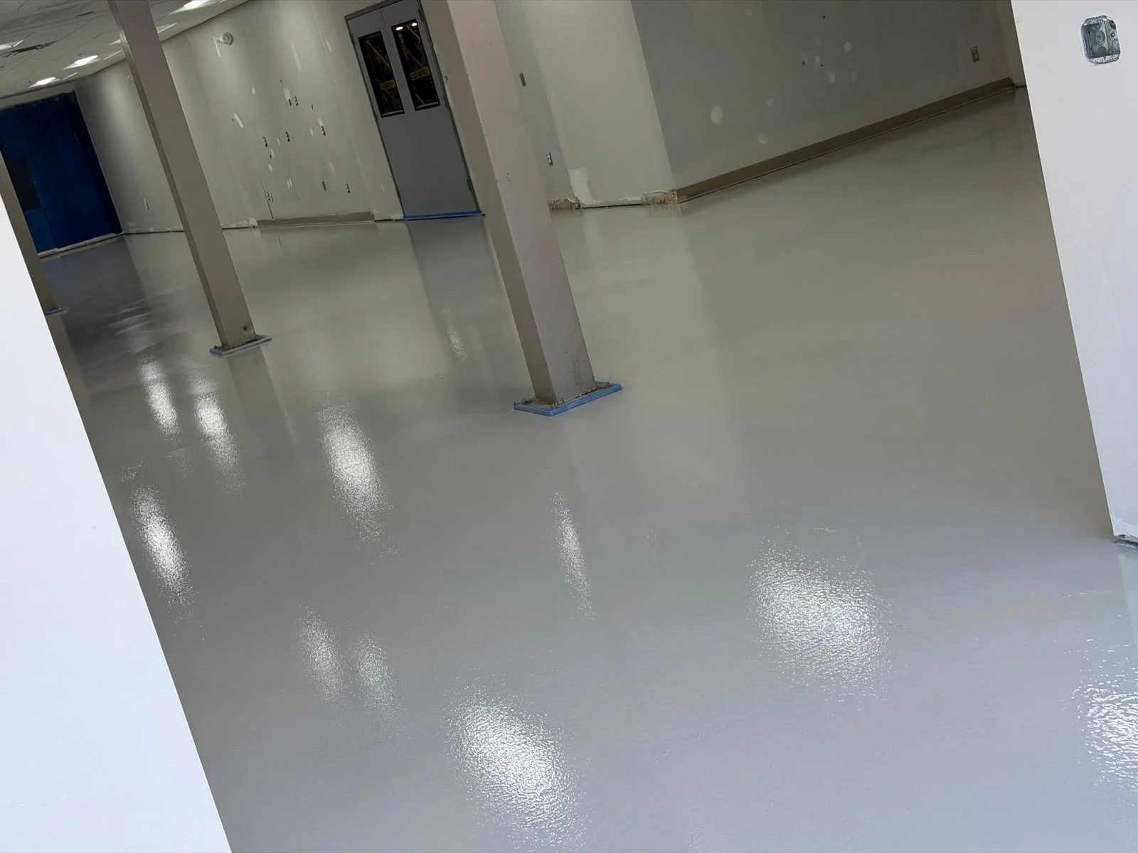 Commercial Facility · Corridors & Column Detail - Soares Epoxy